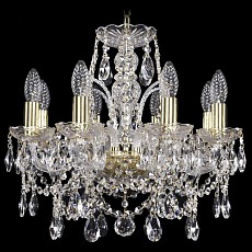 Подвесная люстра bohemia ivele crystal 1411 1411-8-141-g
